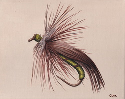 John Dexheimer Sedge 8x10 acrylic on canvas