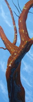 Winter At Moorcroft - 24"x72" acrylic on canvas
